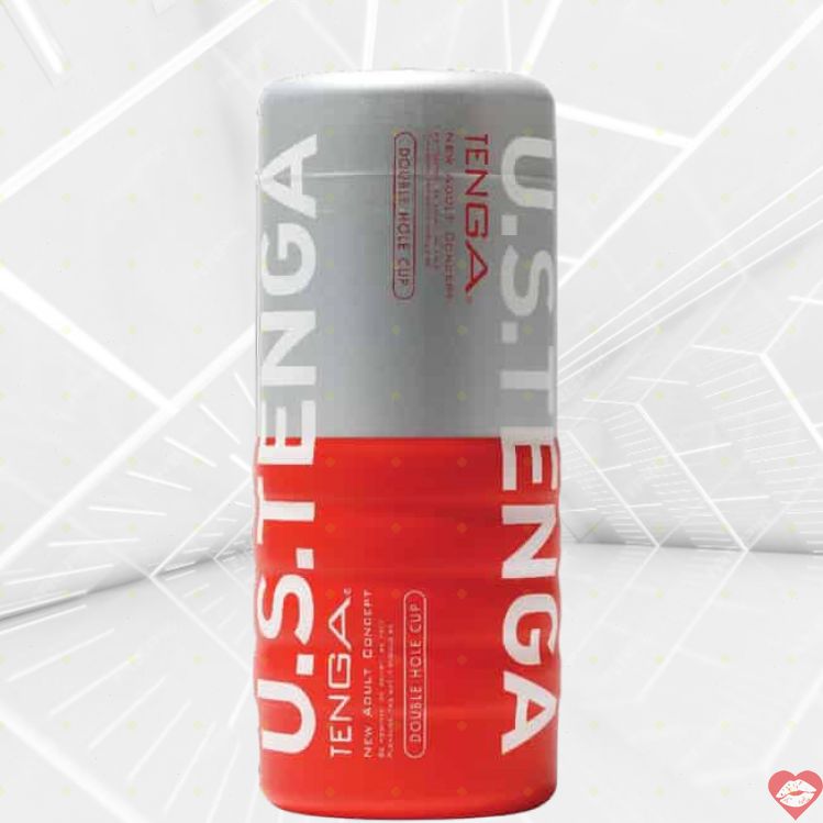 Tenga U.S. Cup Đôi Lỗ Đỏ Siêu Hút 18cm