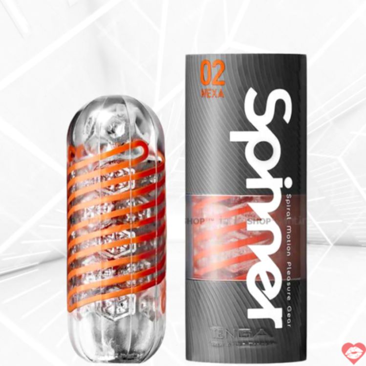 Tenga Spinner Hexa Cam Vàng Xoáy Mạnh 13cm