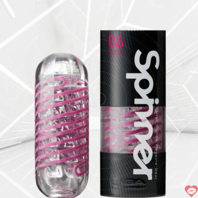 Tenga Spinner 06 Brick Mềm TPE Kích Thích Mãnh Liệt 