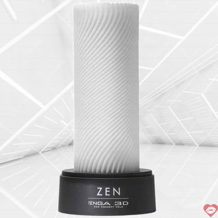 Masturbator Tenga 3D Zen Trắng Sóng Siêu Thư Giãn