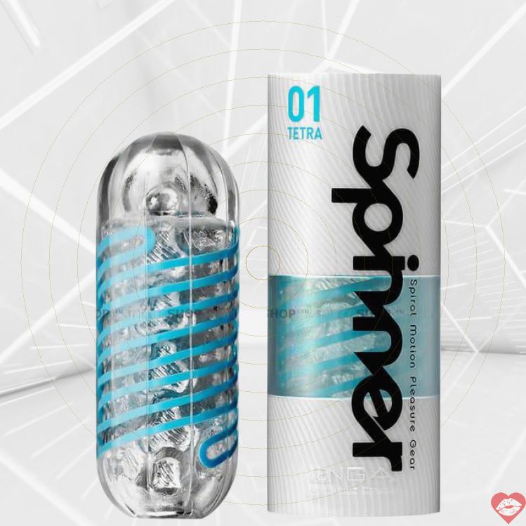 Tenga Spinner Tetra Xanh 13cm Xoáy Siêu Thú