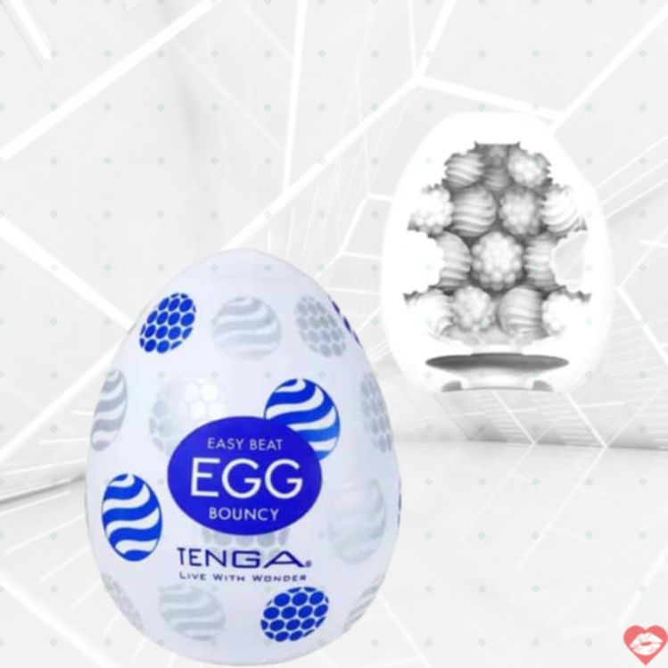 Tenga Egg Bouncy Masturbator Trắng Siêu Bật