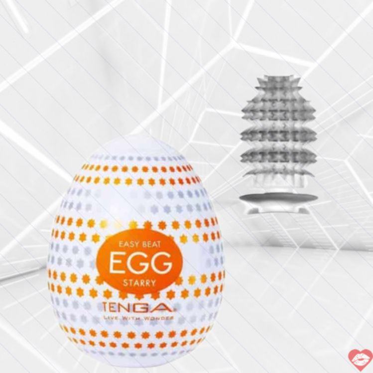 Tenga Egg Starry Trứng Trắng Siêu Mạnh Mịn