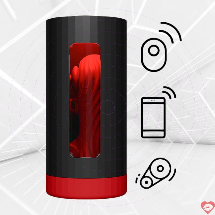 Lelo F1S V3 Máy bay đỏ XL 15.4cm silicon thực tế 