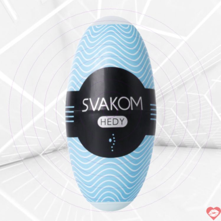 SVAKOM Hedy Egg Masturbator Nam Dễ mang Siêu sướng