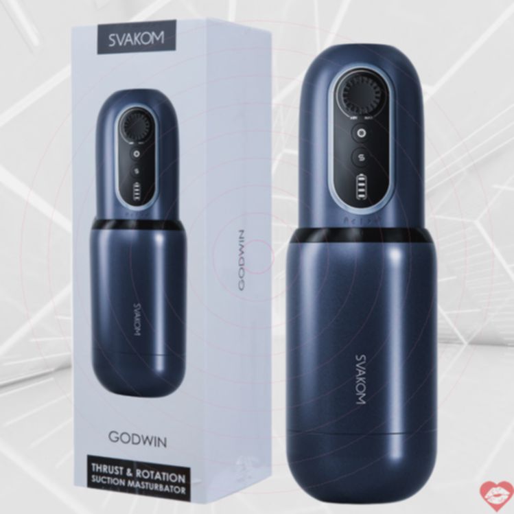 SVAKOM Godwin Masturbator Đẩy Xoay Hút Nam Siêu Mạnh 