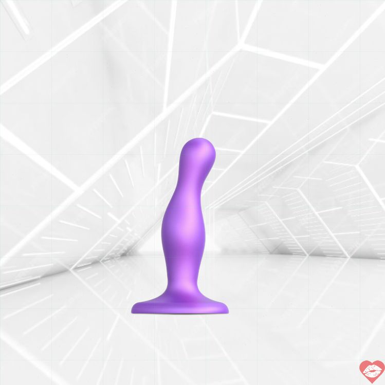 Strap-On-Me Curvy Plug Dil hybrid mềm mại đa năng