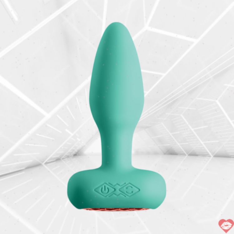 Techno Prism Anal Plug App Quay Vibro Tùy Chỉnh Hậu Môn 