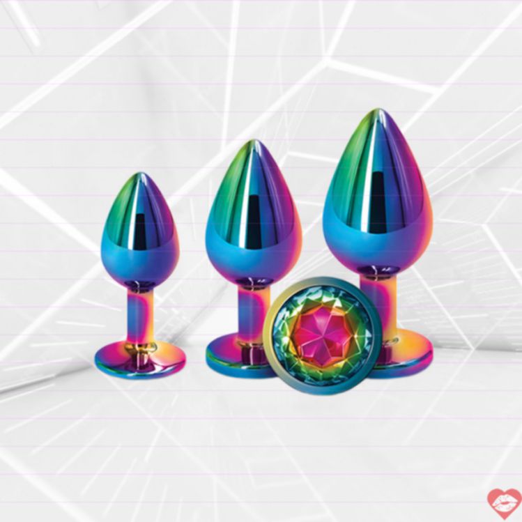 Kit Plug Cầu Vồng Rainbow Gem Huấn Luyện Đa Màu
