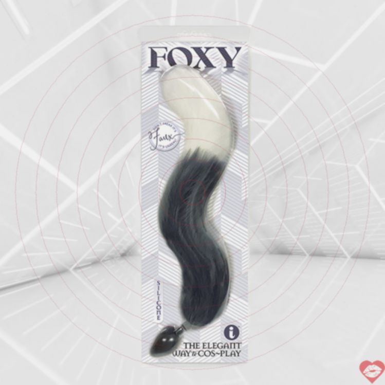 Ống Hậu Môn Đuôi Cáo Foxy Fox Tím Gradient