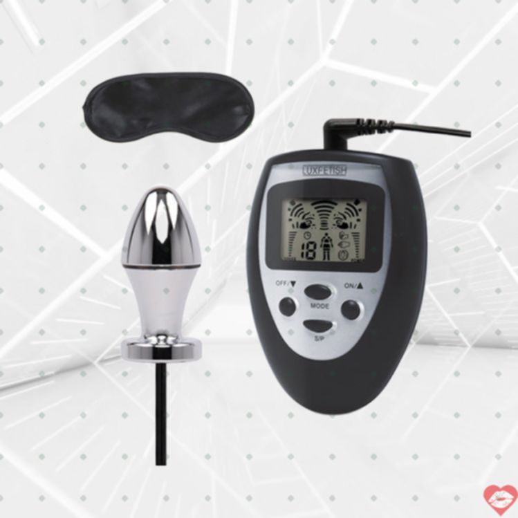 Lux Fetish Shock Butt Plug Điện Giật Remote