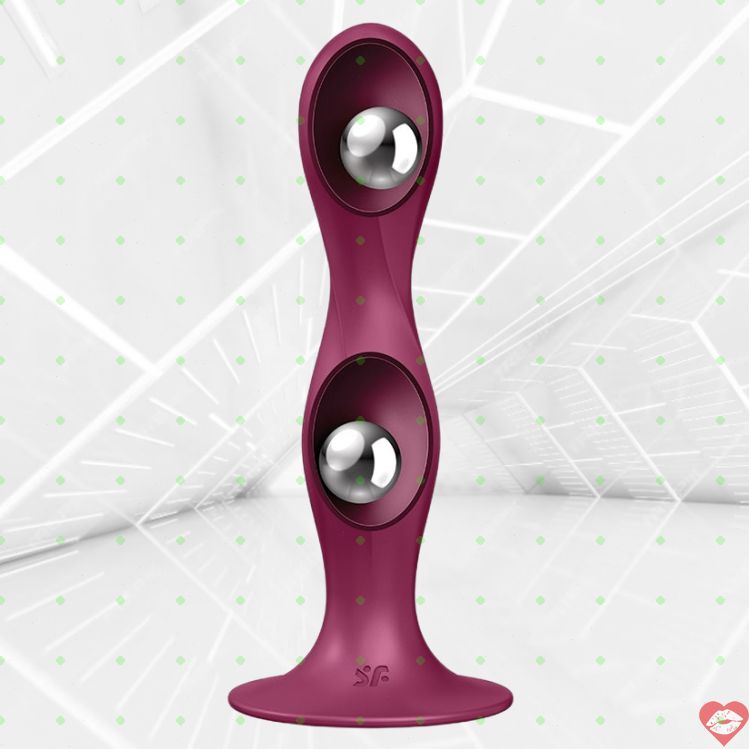 Satisfyer Double Ball-r Siêu Đầy Đặn Nặng Tay