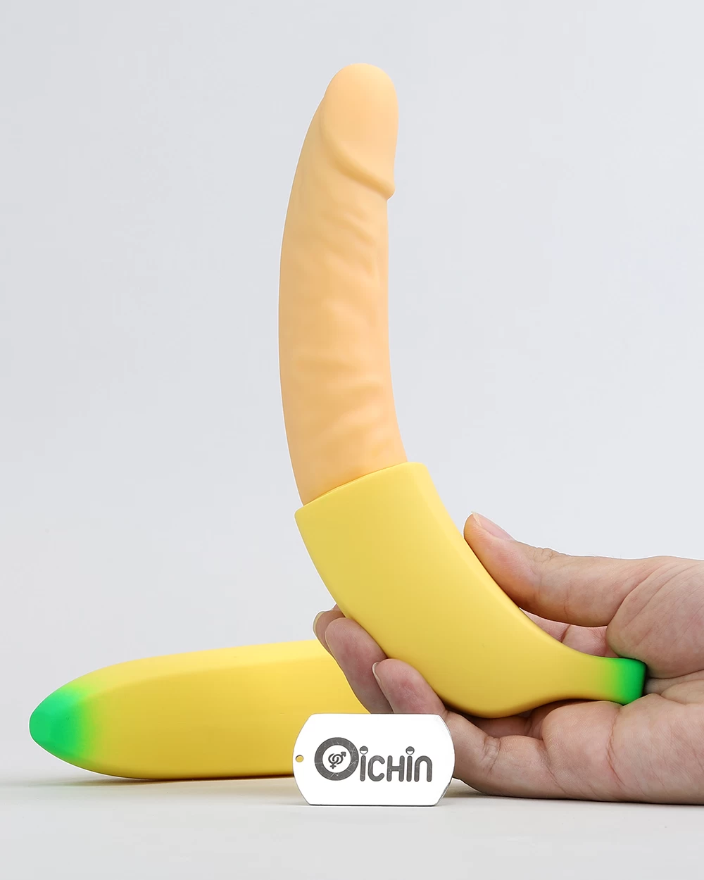 Dương vật giả Moylan hình chuối rung mạnh nhiều chế độ 