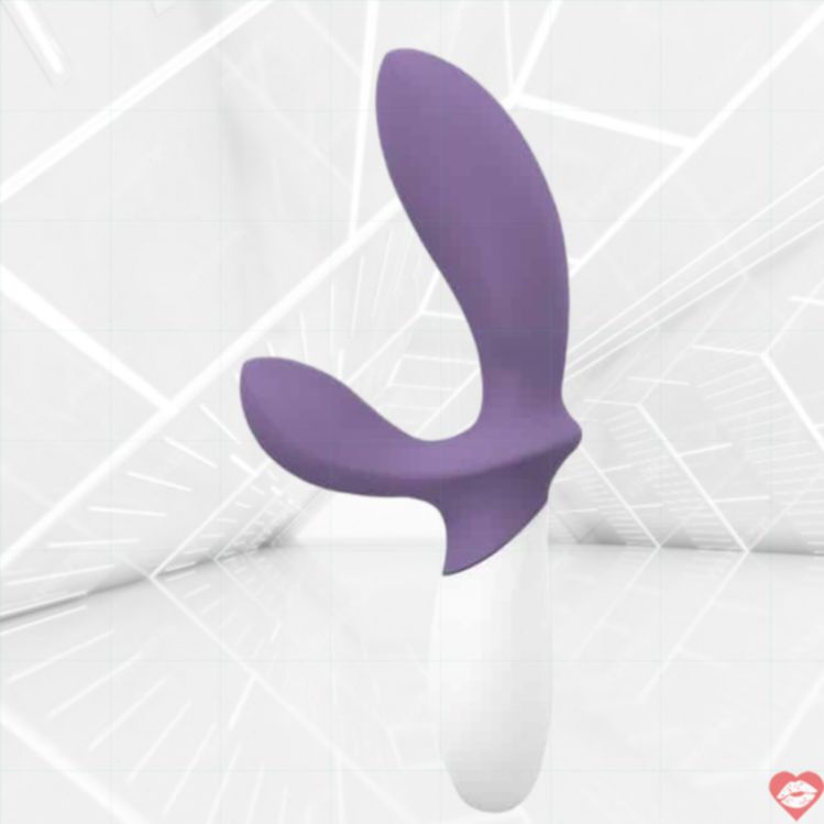 Lelo Loki Wave 2 Tím Prostat 19cm Sóng Ngón Tay