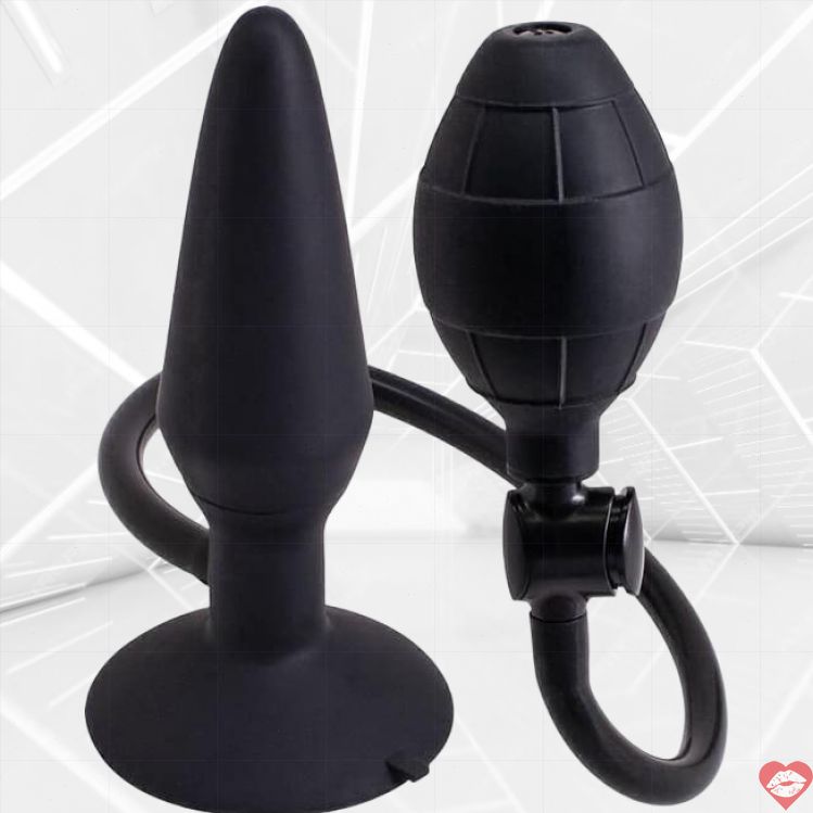 Inflatable Butt Plug M Mở Rộng Chặt Thực Tế Khoái Lạc 
