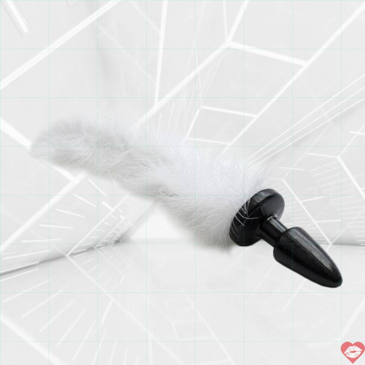 Butt Plug Đuôi Trắng 4Sxdream Lông Mềm Dễ Thương 