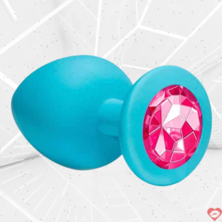 Lola Games Cutie Large Anal Plug Xanh Hồng 4.2cm Lấp Lánh