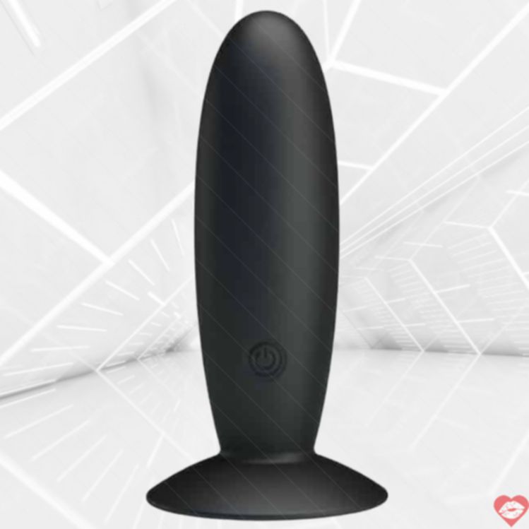 Pretty Love Vibe Butt Plug Đen Hút 12 Rung Mạnh