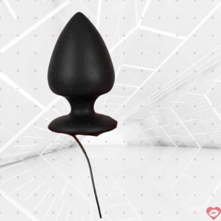 Black Velvets Plug Rung Remote Đen Siêu Mạnh Đủ Lớn