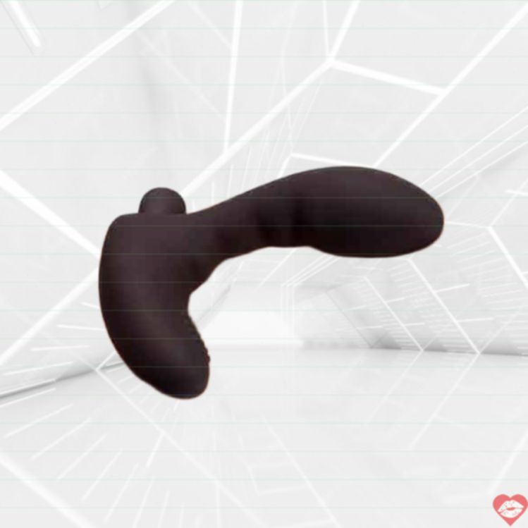 Pornhub Massager Tiền Liệt Rung Đen Êm Ái Nam Giới 