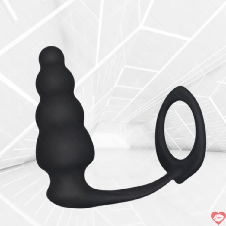 Vòng cương LoveToys Combo Master plug hậu môn