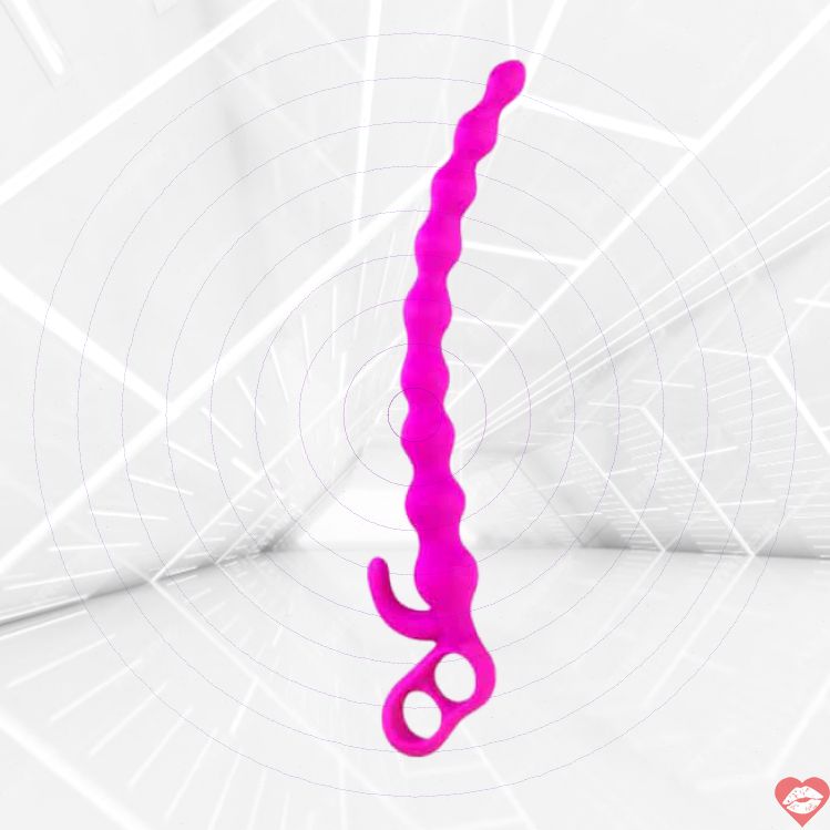 Pretty Love Rupert Anal Chain Hồng Bi Lớn 25cm