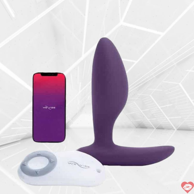 Plug Mông We-Vibe Ditto Tím Điều Khiển Từ Xa Rung Mạnh