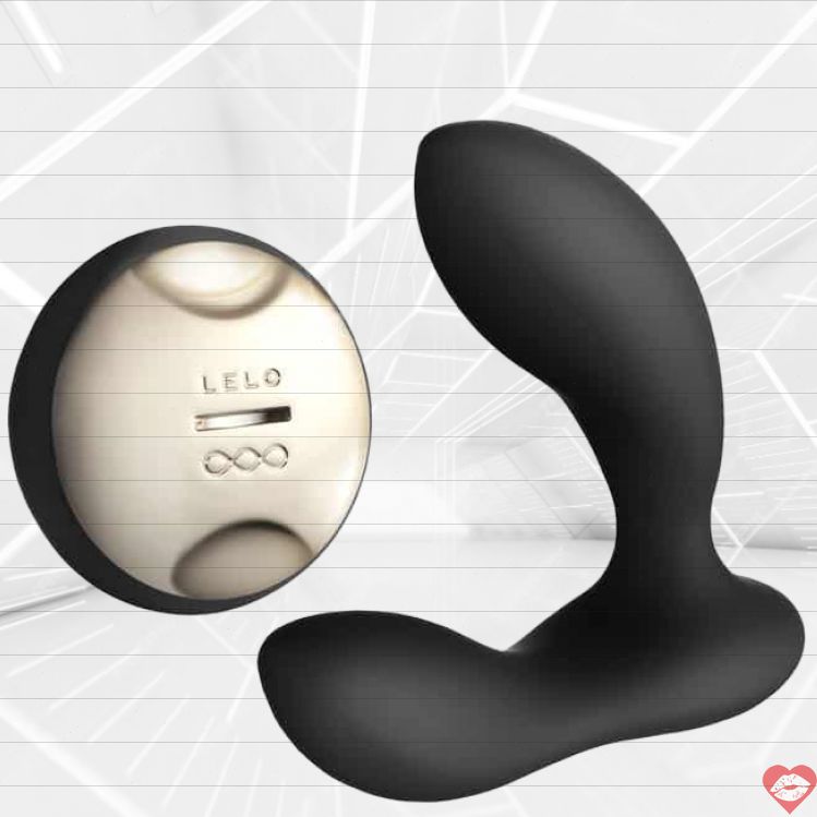 Vibromassage Prostate Lelo Hugo Đen Remote Mạnh