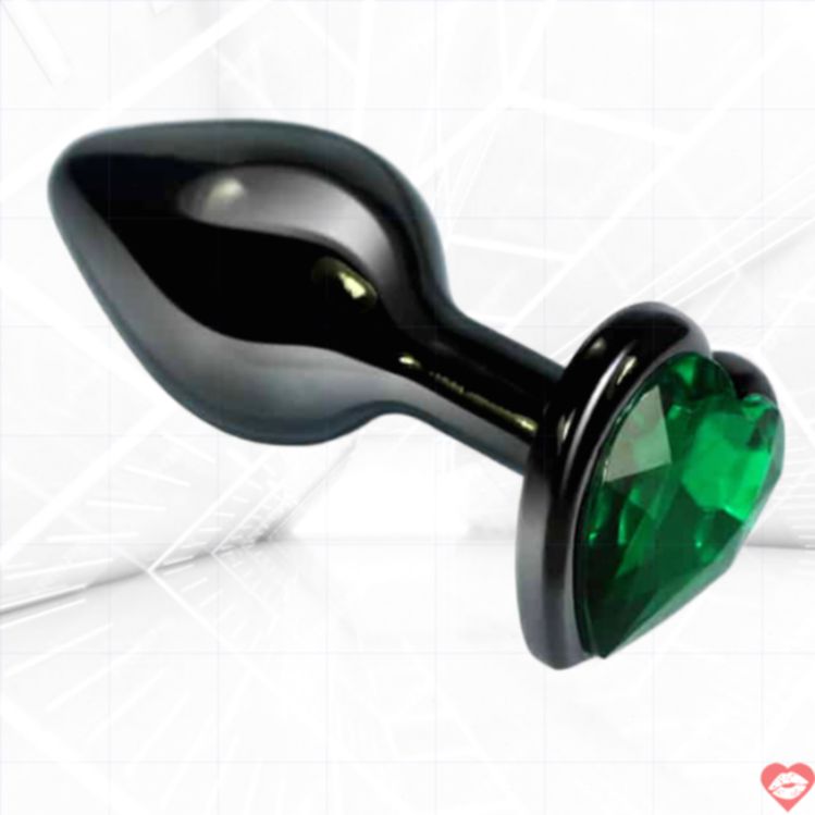 LoveToys Butt Plug S Đen Tim An Toàn Kích Mạnh Siêu Cấp 