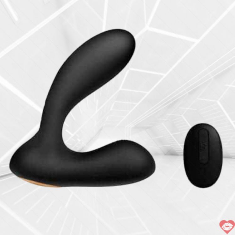 Svakom Vick massage tuyến tiền liệt đen DU 10cm rung app điều khiển
