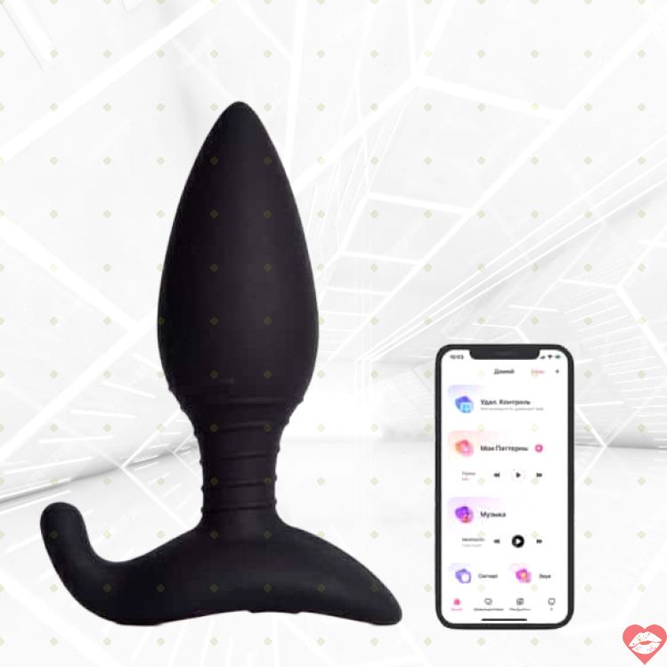 Lovense Hush S Anal Plug Đen App 3.8cm Mạnh