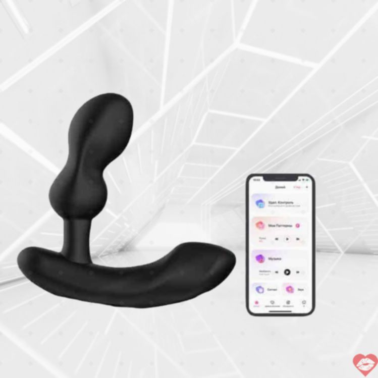 Massager Tiền Tỉnh Lovense Edge 2 Đen App Rung Đỉnh 