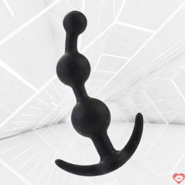 Booty Beads Chuỗi Anus Đen California Thăng Hoa 