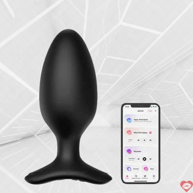 Lovense Hush 2 M Plug Hậu Môn Đen Mạnh Mẽ Điều Khiển App