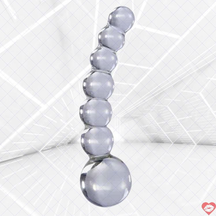 Pipedream Icicles 66 Kính Clear 12cm Gợn Sóng Sang Trọng 