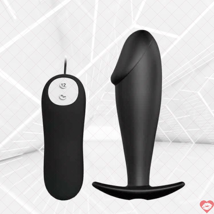 Plug Đít Pretty Love Đen Rung Từ Xa
