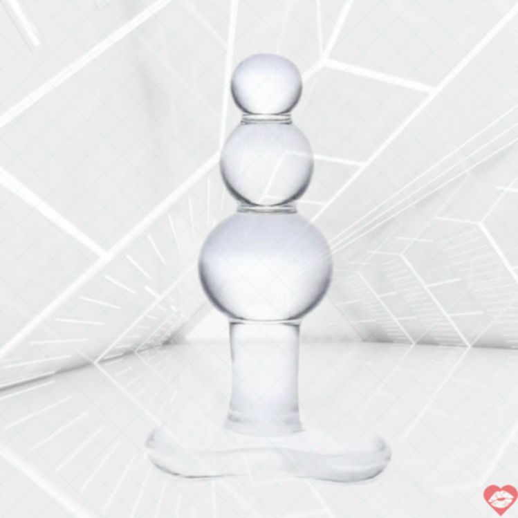 Đồ Chơi Anal Thủy Tinh Cây Thông 10cm Đa Dạng 