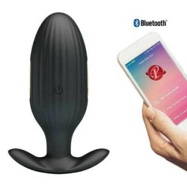 Pretty Love Jefferson plug mạ vàng 18k xung điện điều khiển qua app kích thích hậu môn 