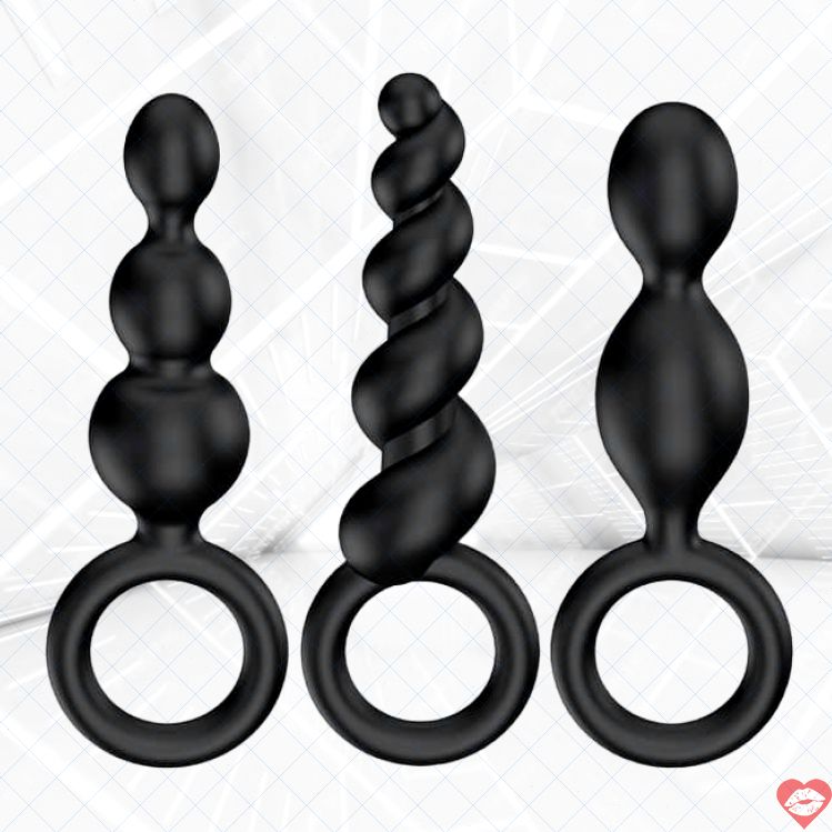 Satisfyer Booty Call 3 Nút Thả Trơn Tru An Toàn Siêu Thỏa Mãn