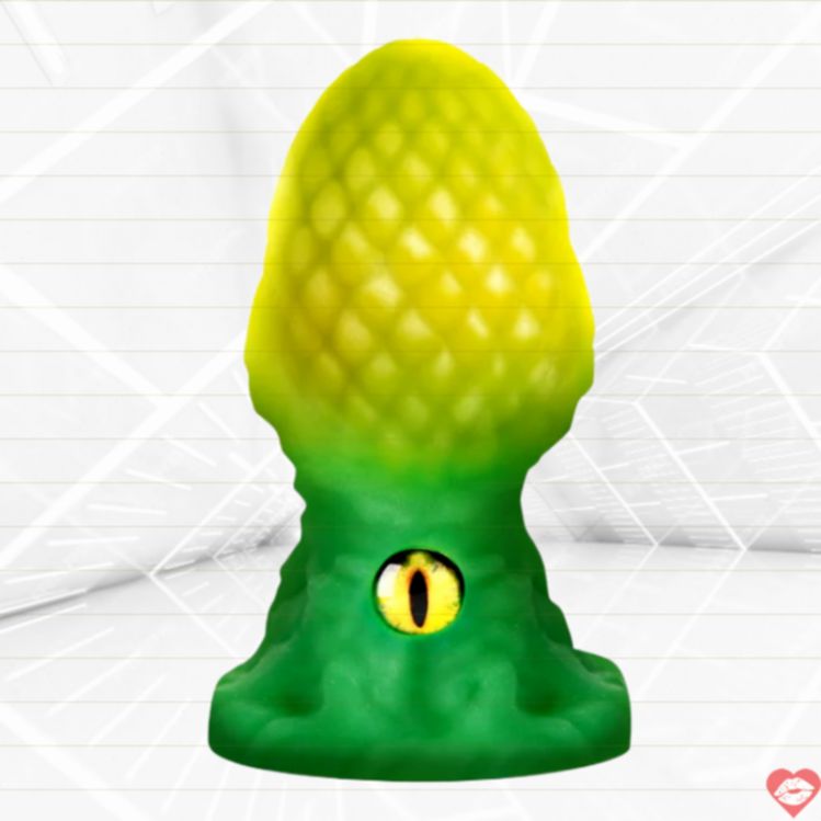 Dragon Eye Plug Lục Phát Sáng 5.6cm Quái Vật 