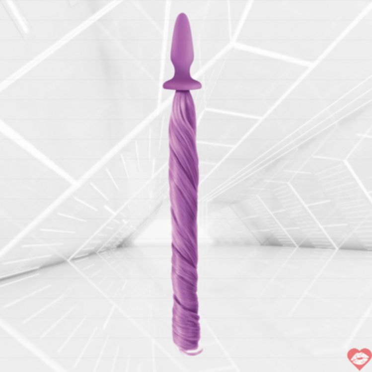 Plug Đuôi Kỳ Lân Tím 32cm – Dễ Thương Kích Thích! 