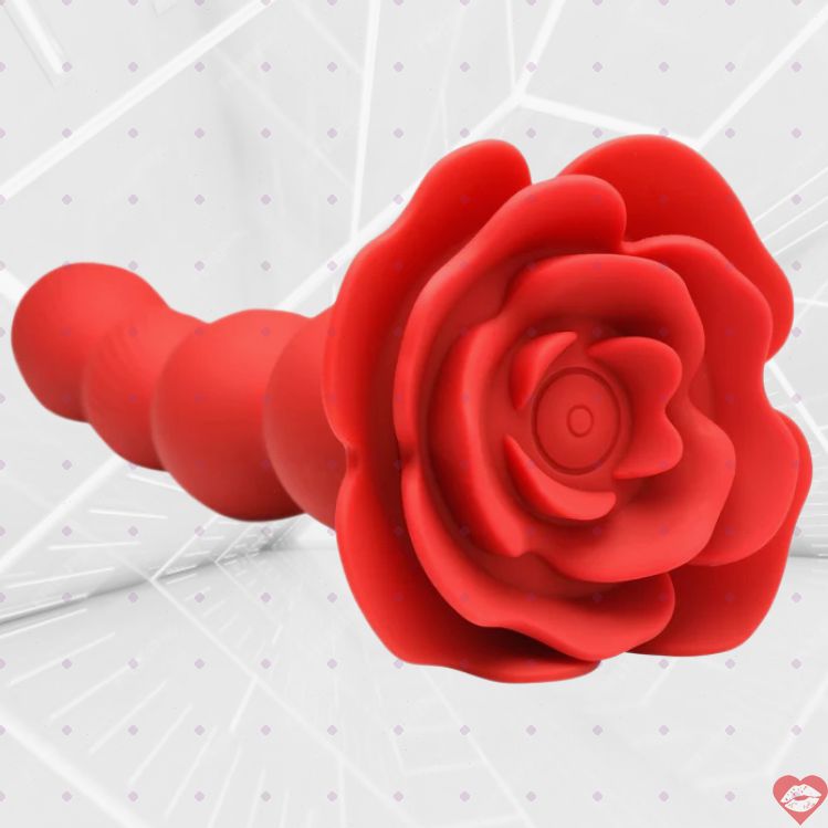 Hoa Hồng Đỏ Bloomgasm 10X Rung Quay Hậu Môn Siêu Phê Thỏa 