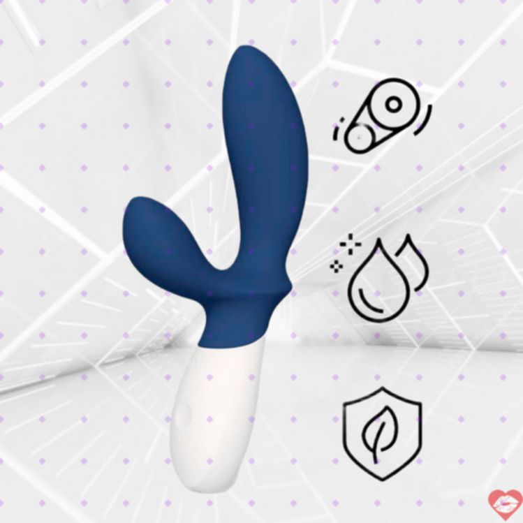 Lelo Loki Wave 2 Xanh Prostate Massage Siêu Mạnh