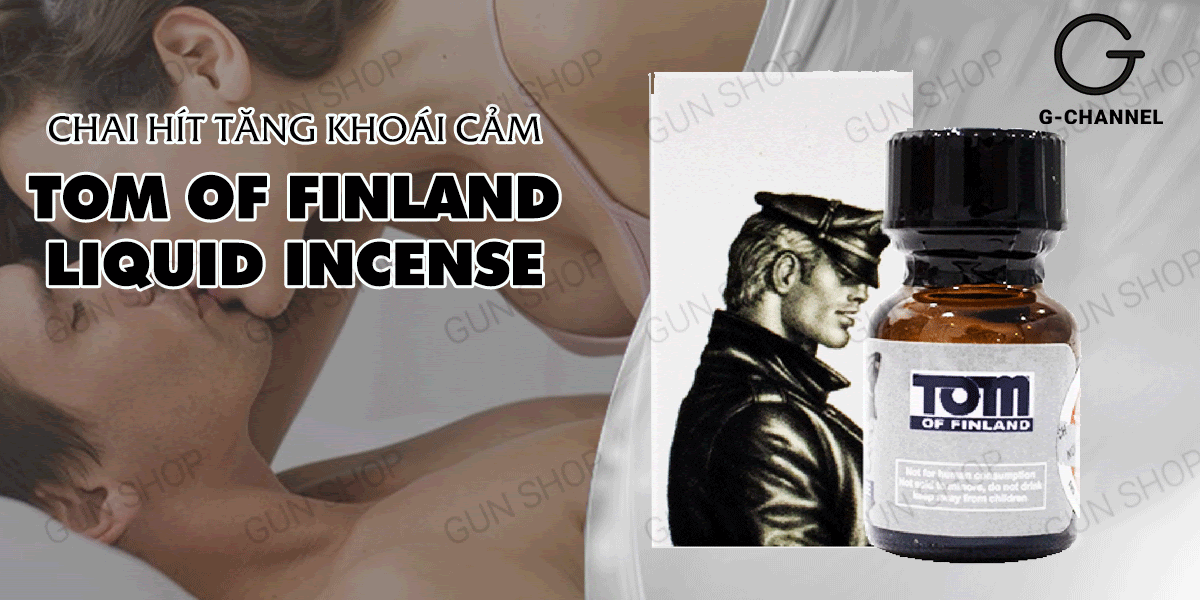  Bỏ sỉ Chai hít tăng khoái cảm Popper Tom Of Finland Liquid Incense - Chai 10ml hàng xách tay
