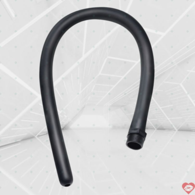CleanStream Nozzle 51cm Đen Siêu Dài Enema
