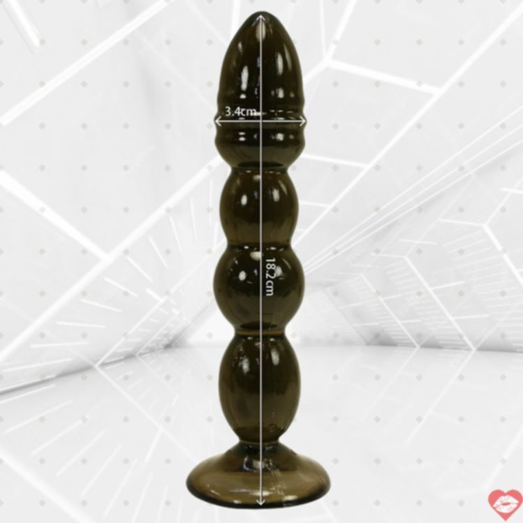 NPG Anal Rod 6 đen – 18.2cm mịn màng Nhật, hậu môn đỉnh cao 