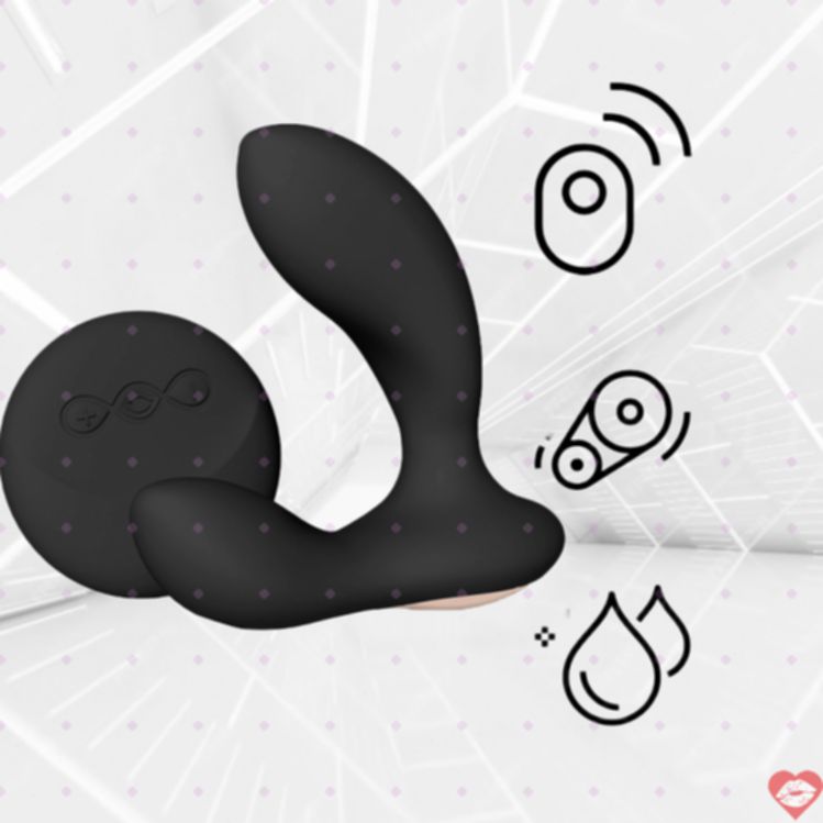 Lelo Hugo 2 Prostate Remote Đen Siêu Mạnh 7cm