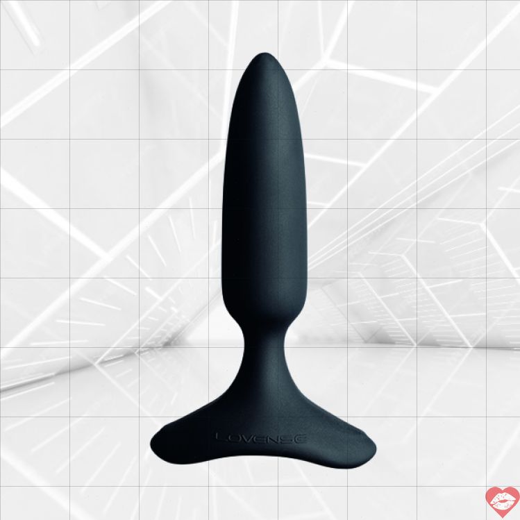 Lovense Hush 2 plug hậu môn đen XS rung app siêu mạnh