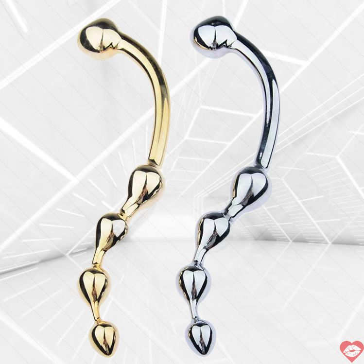 Dildo Thép Không Gỉ 24.5cm Prostate Kích Thích Cao 