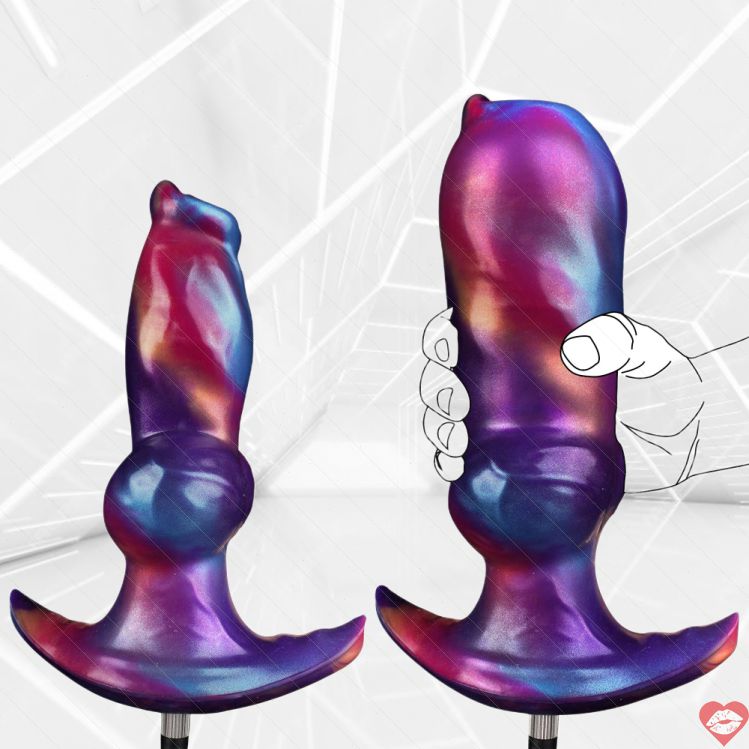 Dog Knot plug phồng 15cm fantasy kiểm soát chó siết chặt 